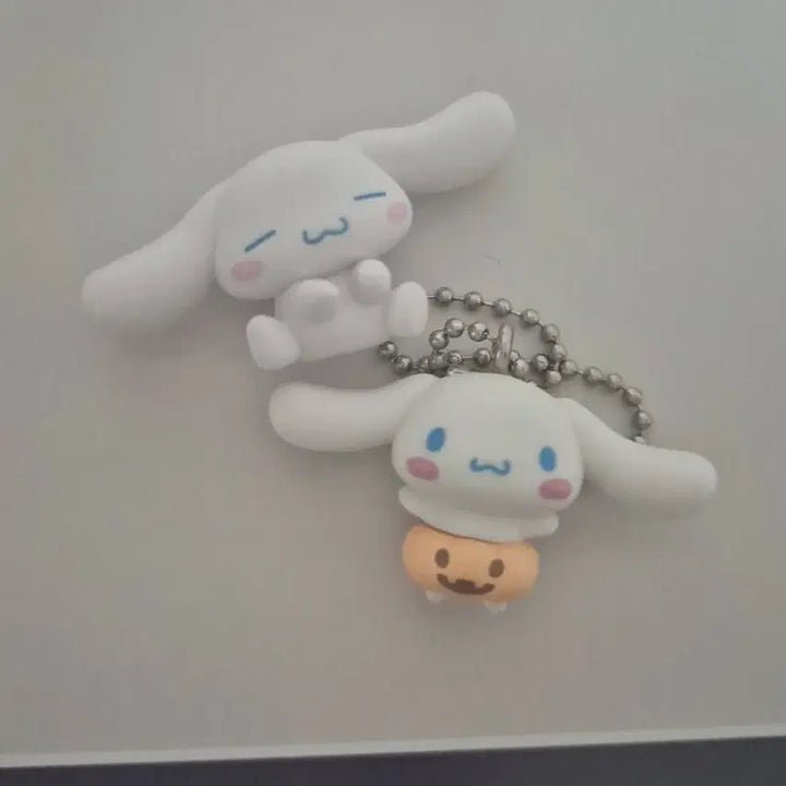 [BUNJANG] Cinnamoroll Gacha Keychain Bundle Set / 일괄) 시나모롤 가챠 키링 호박및 케이블선잡는거