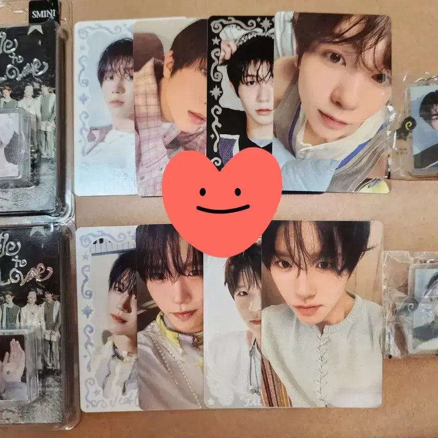 [BUNJANG] NCT WISH Jaehee Ryo Smini Bundle Set Photocard Keychain / 엔시티위시 재희+료 스미니, 트레카, 키링 일괄양도