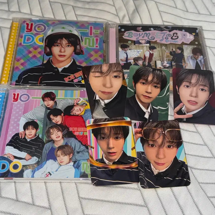 [BUNJANG] NCT WISH YOSHI Photocard Bundle Set / 엔시티 위시 요이돈 보밋걸 앨범 료 포카 개인반 단체반 nct wish