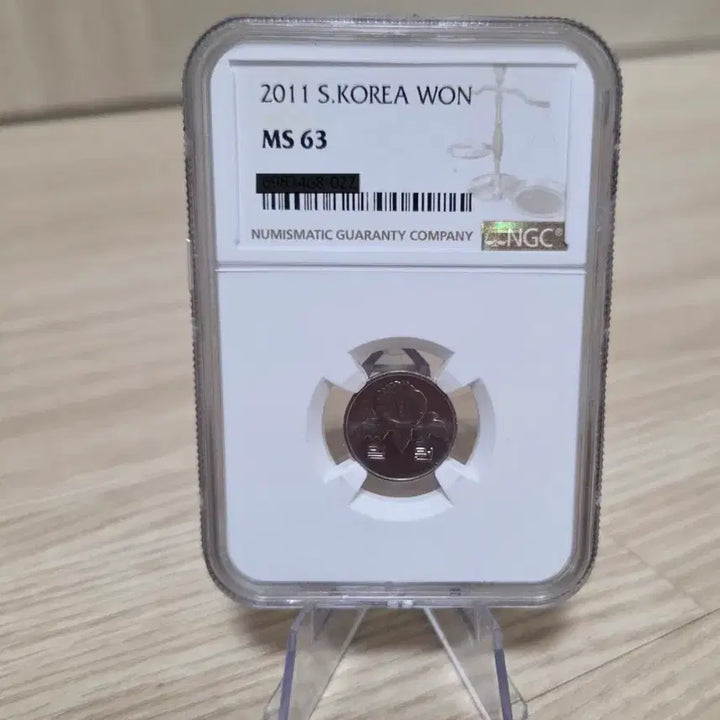 [BUNJANG] 2011 South Korea 1 Won Coin MS63 / <특년> 2011년 1원 MS63