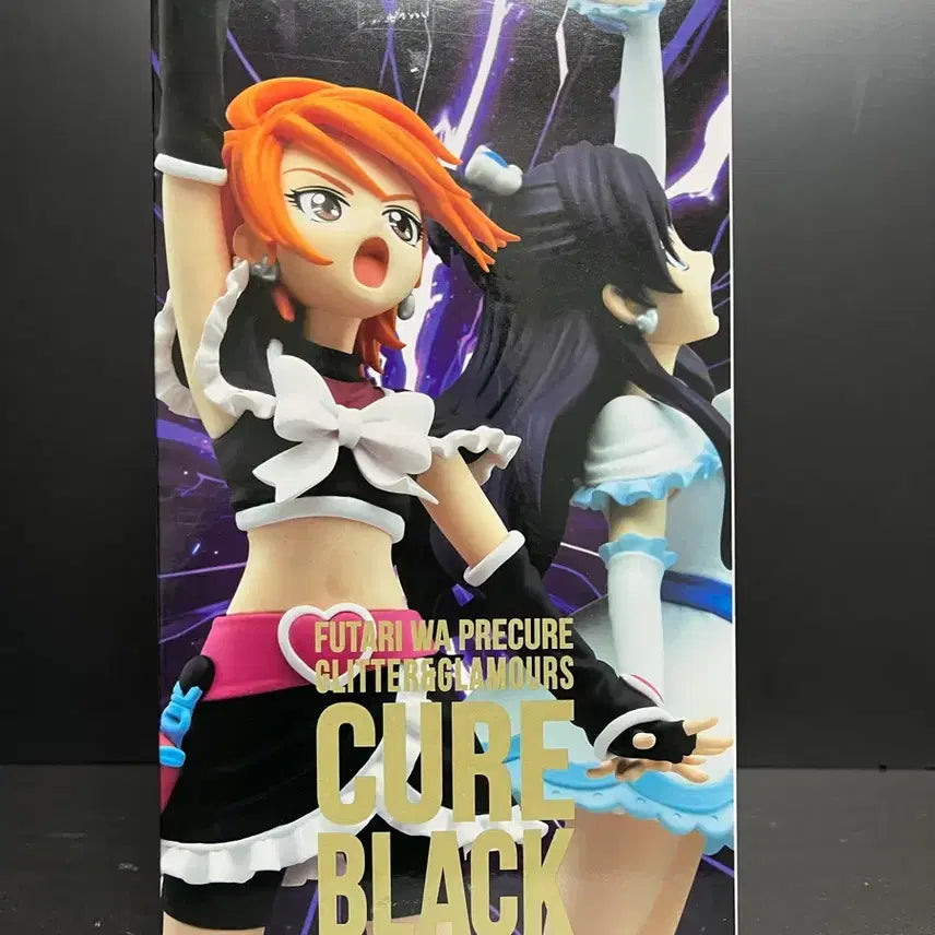 [BUNJANG] Glitter &amp; Glamours Cure Black Figure / 미개봉 빛의 전사 프리큐어 큐어 블랙 피규어 프리큐어 글리터&amp;글래머스