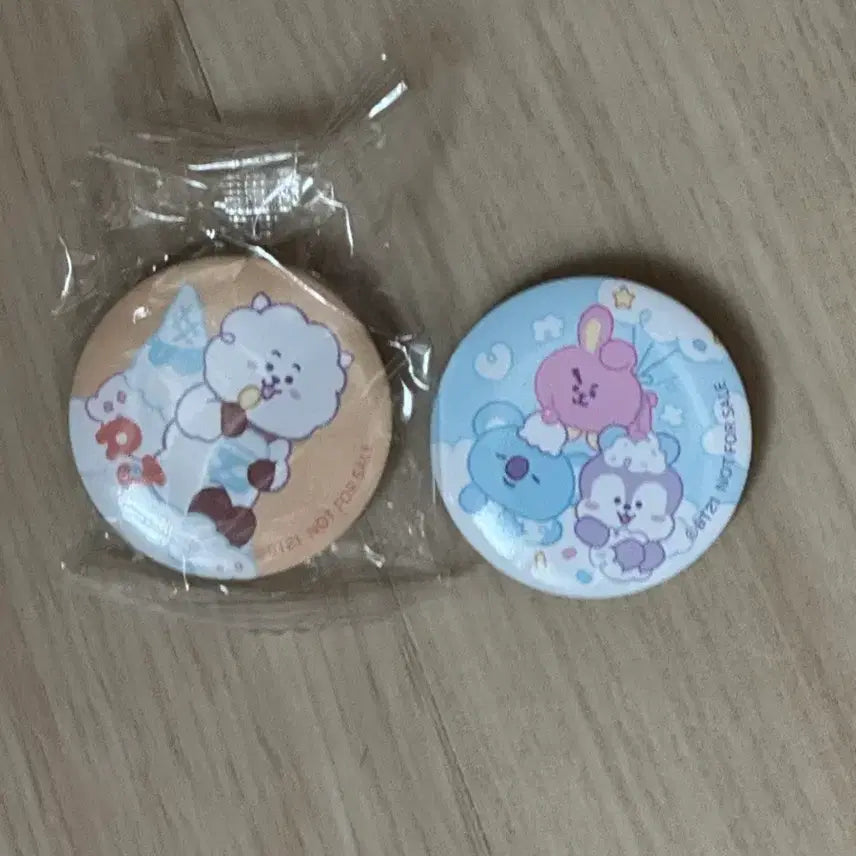 [BUNJANG] BTS BT21 Can Badge Bundle Set / bts bt21 캔 벳지 일괄