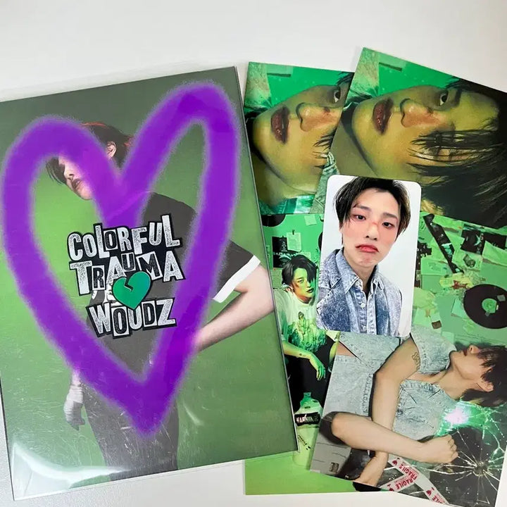 [BUNJANG] WOODZ Cho Seung Youn COLORFUL TRAUMA Album (Green Trauma Version) / woodz 우즈 조승연 컬러풀트라우마 앨범