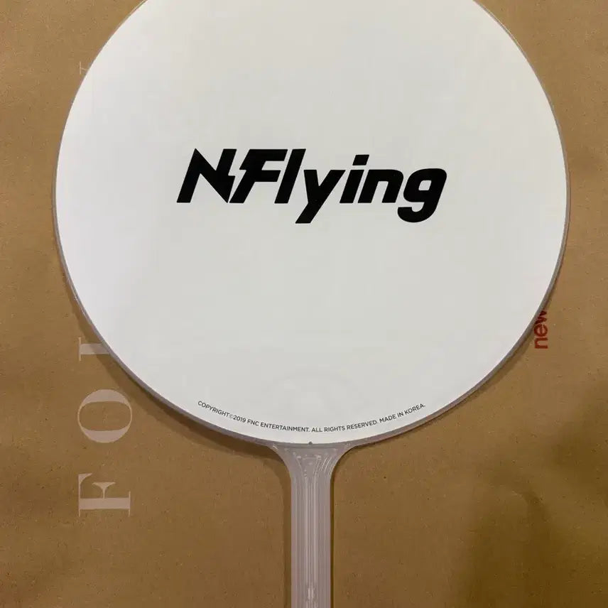 [BUNJANG] N.Flying Cha Hun "Uchiwa" Fan / 엔플라잉 노트4 차훈 우치와 양도
