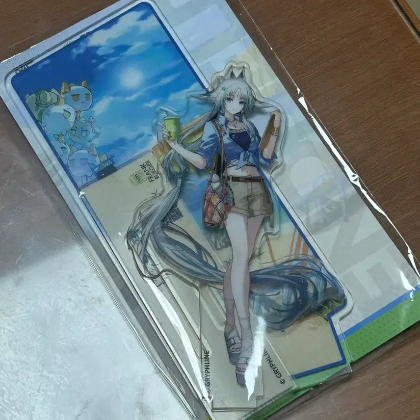 [BUNJANG] Arknights Endfield Frank Burger Collaboration Kael Acrylic Stand (Sealed) / <미개봉> 명일방주 엔드필드 프랭크버거 콜라보 결 아크릴 스탠드