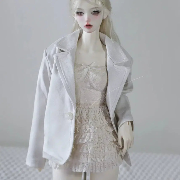 [BUNJANG] Custom Jointed Doll SD Dollfie Dream Outfit Set with Ankle Boots / 구체관절인형 구관 SD 돌피드림 DD 의상 옷 여아 신발