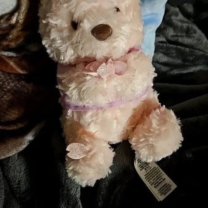 [BUNJANG] Disney Winnie the Pooh Plush Doll (Cherry Blossom Edition) / 곰돌이 푸 인형 벛꽃 디즈니 정품