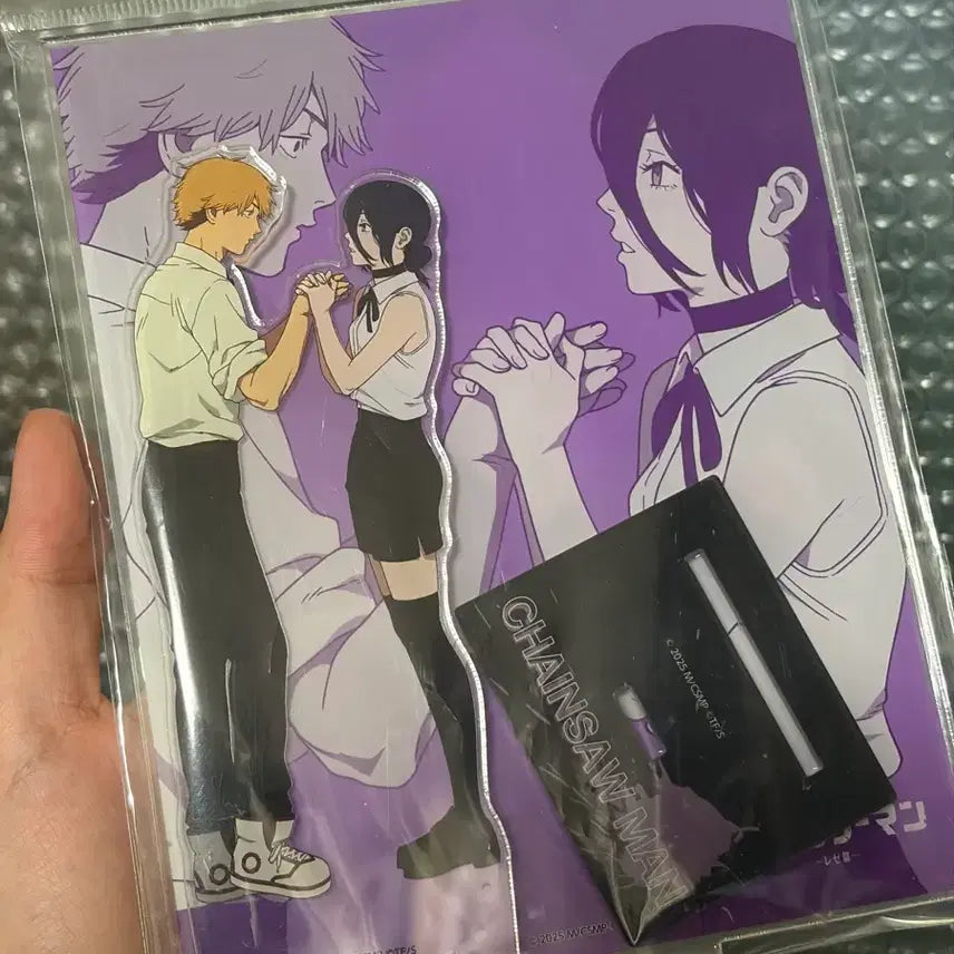 [BUNJANG] Chainsaw Man Akanehira Akanehira &amp; Denji Akanehira Acrylic Stand / 체인소맨 레제편 아크릴스탠드 덴지 레제