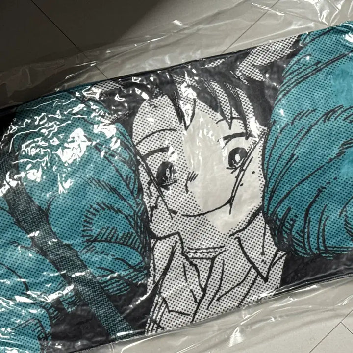 [BUNJANG] My Hero Academia Izuku Midoriya Jump Shop Cushion (Sealed) / (택포7) 나히아 히로아카 점프샵 미도리야 이즈쿠 쿠션 미개봉 새상품