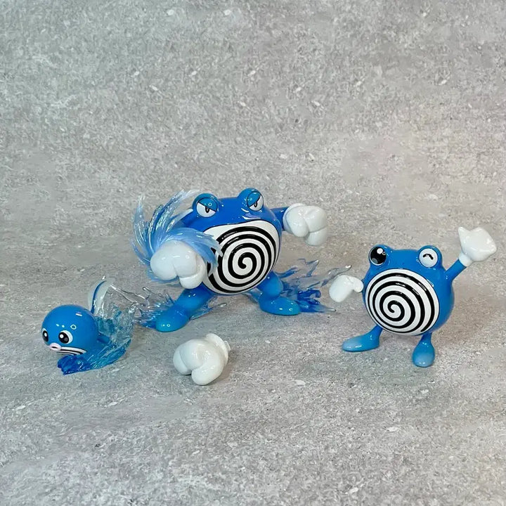 [BUNJANG] MG Studio 1/20 Poliwag Evolution Tree Resin Figure / [포켓몬 레진] 1/20 강챙이 진화트리 레진 피규어