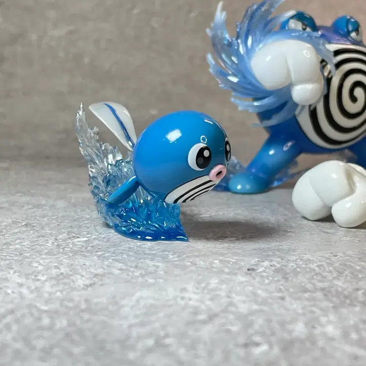 [BUNJANG] MG Studio 1/20 Poliwag Evolution Tree Resin Figure / [포켓몬 레진] 1/20 강챙이 진화트리 레진 피규어