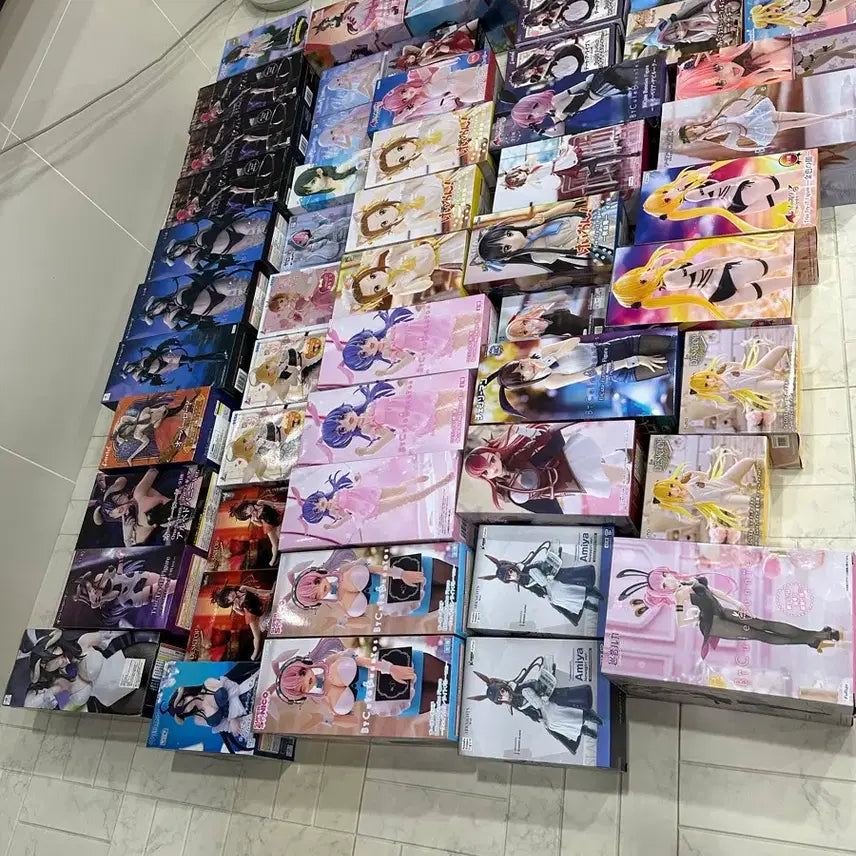 [BUNJANG] 55-Piece Figure Bundle Set - New / 피규어새상품 일괄판매 55개