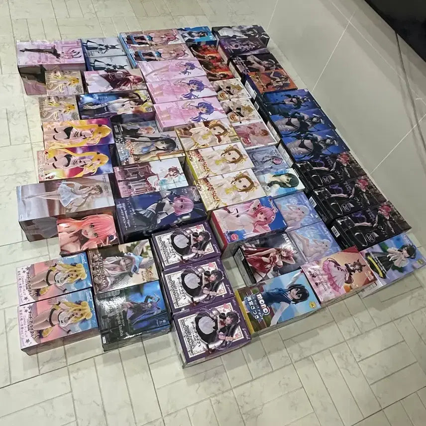 [BUNJANG] 55-Piece Figure Bundle Set - New / 피규어새상품 일괄판매 55개