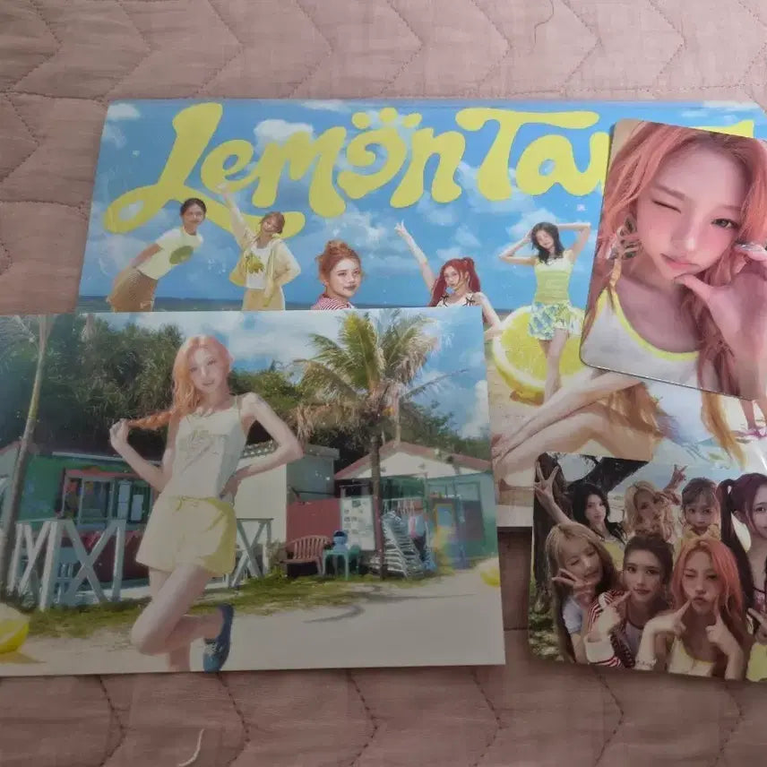 [BUNJANG] HaTooHa Stella Lemon Tinge Photobook Album Postcard Photocard Set / 하투하 스텔라 레몬탱 포토북 앨범 엽서 포카 풀셋 양도