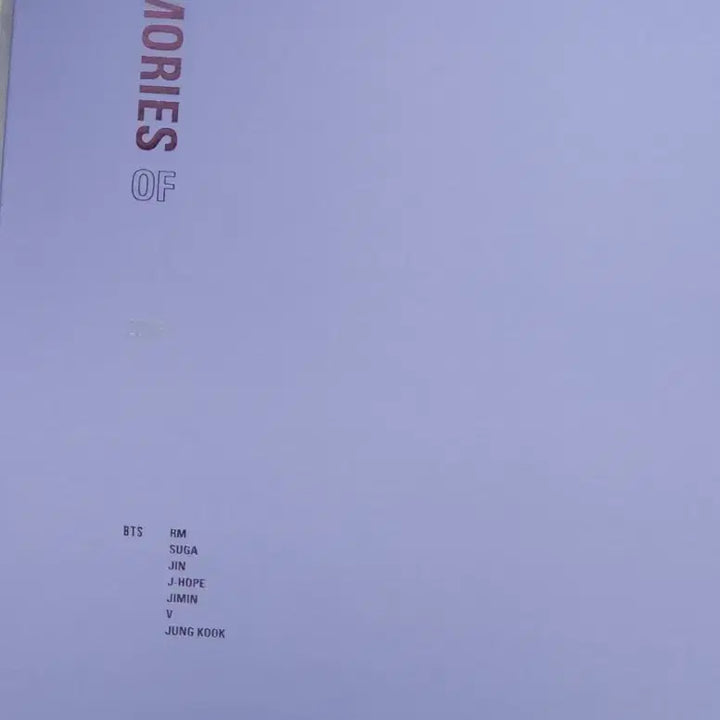 [BUNJANG] BTS 2018 Memories Jimin Photocard / 방탄2018메모리즈/포카지민/지민
