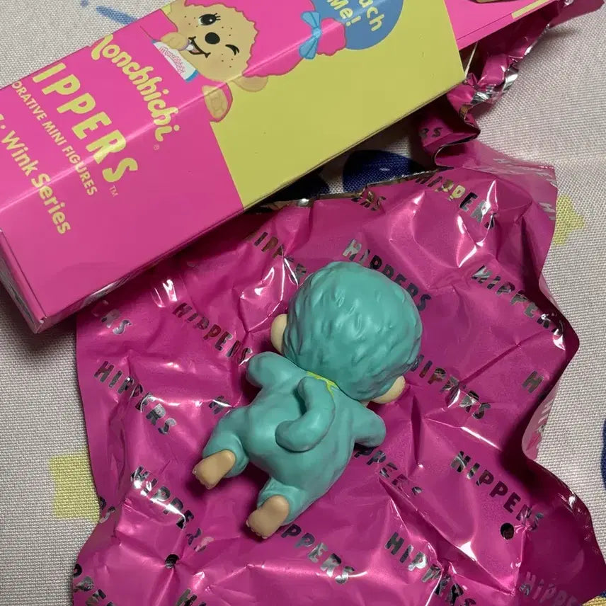 [BUNJANG] Monchhichi Hipper Colors Wink Series Mint / 몬치치 히퍼 컬러즈 윙크 시리즈 민트