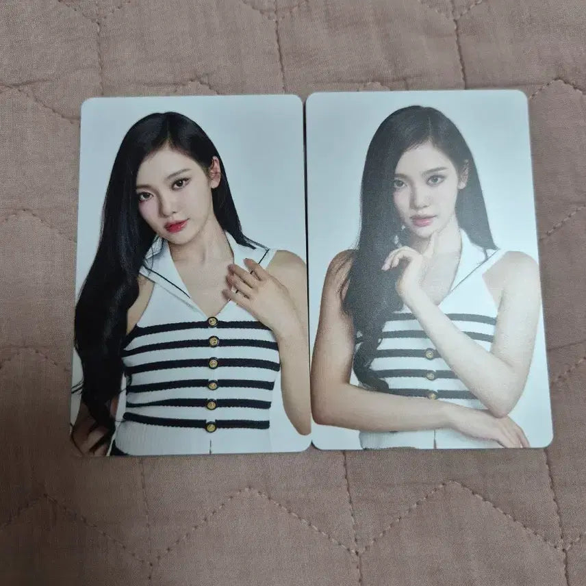 [BUNJANG] Aespa Ningning Japan Fan Meeting Photocard Set (2 pcs) / 에스파 닝닝 일본 팬미팅 트레카 포카 2장 세트 일괄 양도 레모네이드 리치맨