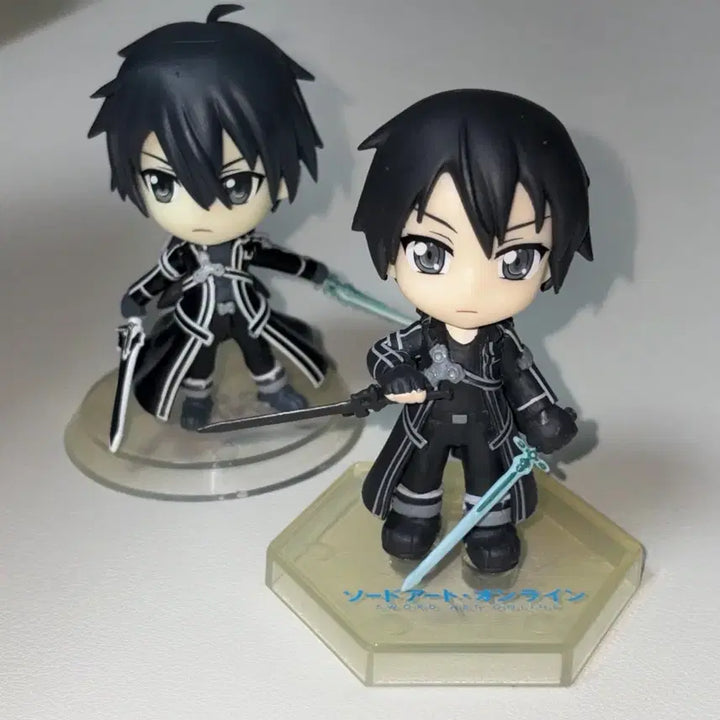 [BUNJANG] Sword Art Online Kirito Mini Figure Bundle Set / 일괄) 소드 아트 온라인 키리토 미니 피규어 소아온 고전 미소녀