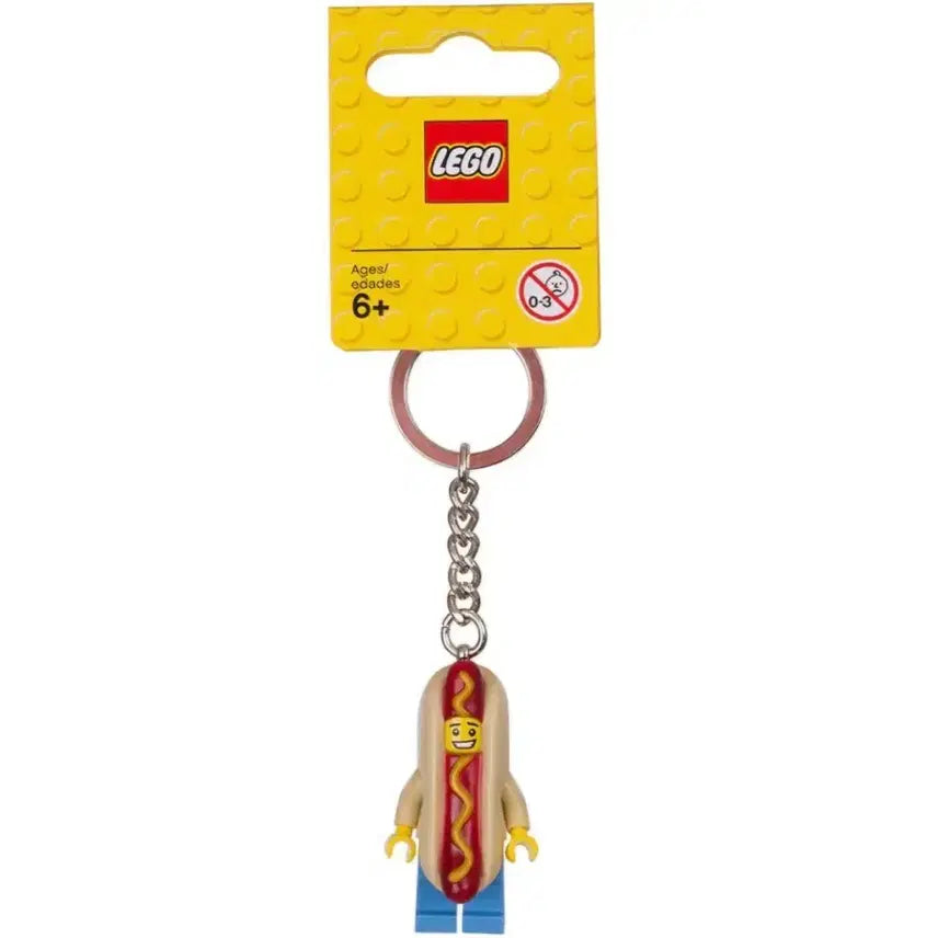 [BUNJANG] LEGO Hot Dog Man Keyring / [새상품] 미국 LA 레고 핫도그 맨 키링