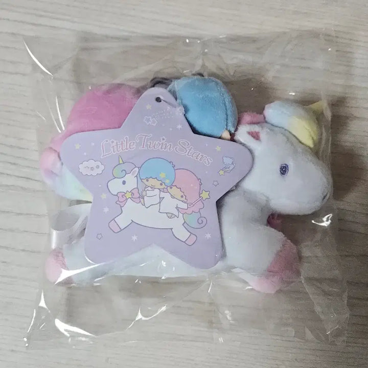 [BUNJANG] Sanrio Little Twin Stars Kiki Lala Unicorn Dreamy Journey Mascot Plush / 택포 4.0) 산리오 리틀트윈스타 키키라라 유니콘 dramy journey 마스코트 인형