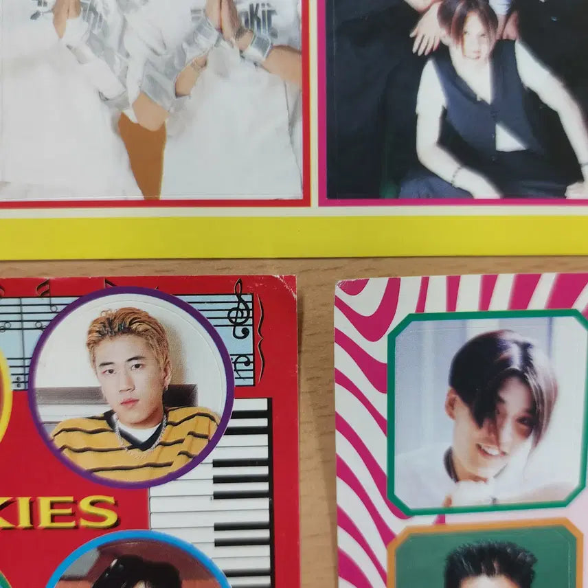[BUNJANG] Sechs Kies (젝스키스) Vintage Stationery Stickers Bundle Set / 젝키(젝스키스) 문방구 고전 스티커