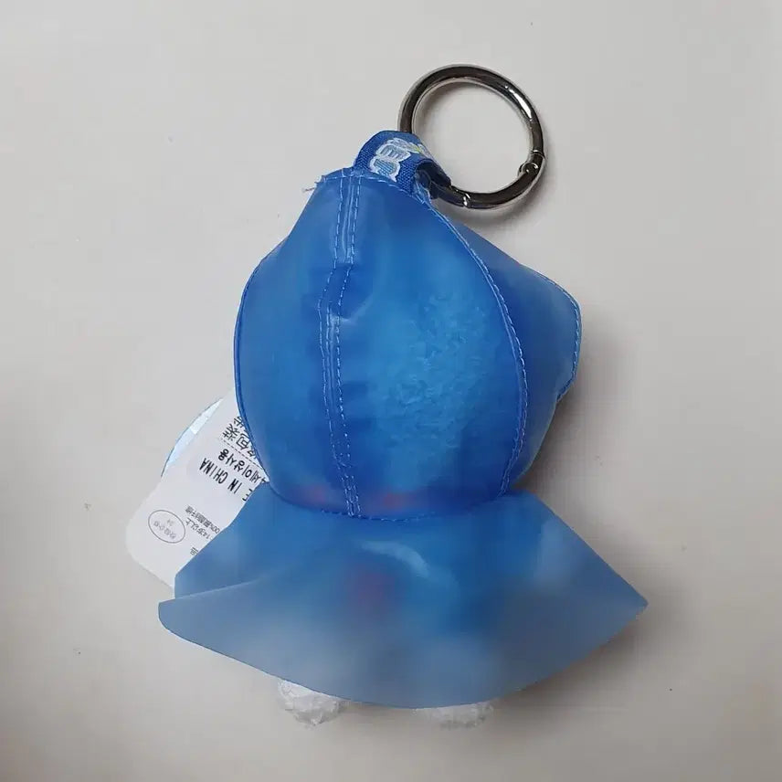 [BUNJANG] Doraemon Raincoat Plush Keychain New / 도라에몽 우비 인형 키링 새상품