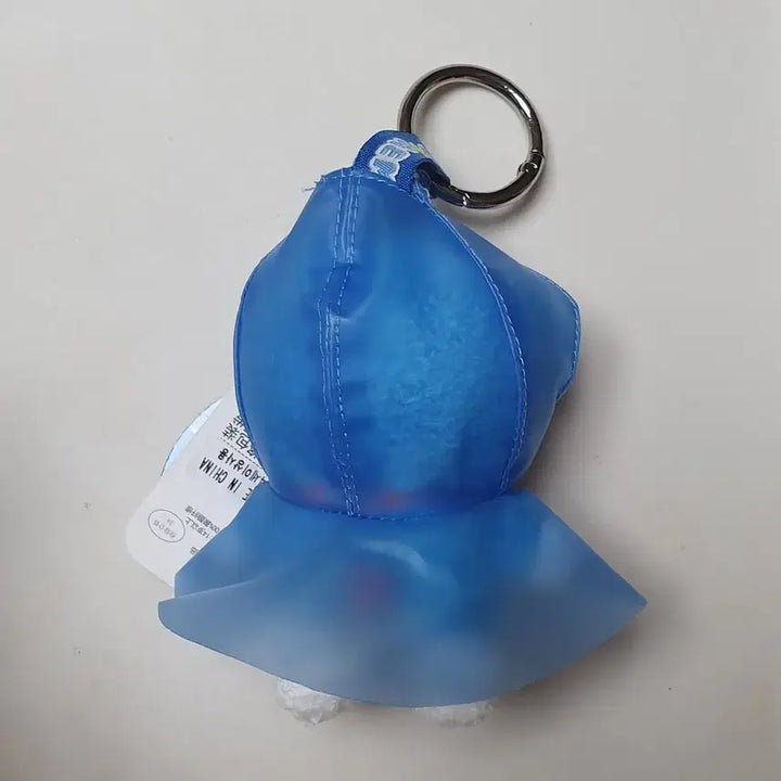 [BUNJANG] Doraemon Raincoat Plush Keychain New / 도라에몽 우비 인형 키링 새상품