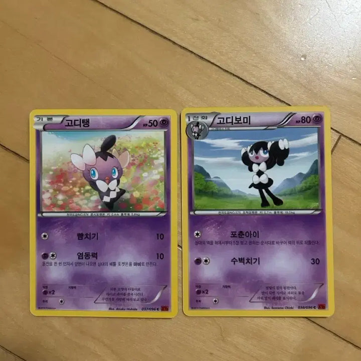 [BUNJANG] Pokemon XY "2014" Goomy &amp; Sliggoo Collection "Bundle Set" / 포켓몬 X/Y 고전카드 고디탱/고디보미 모음 2014