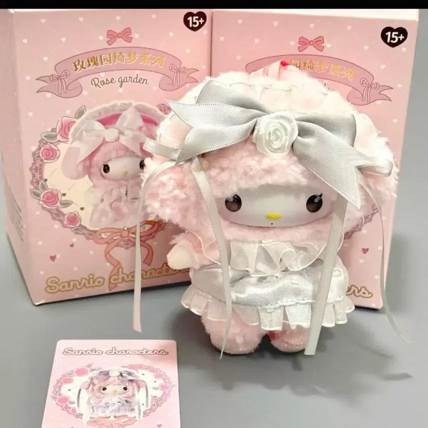 [BUNJANG] Sanrio My Sweet Piano Rose Garden Plush Dolls (Set of 2) - New / 산리오 마이스위트피아노 로즈 가든 인형 2개 새상품