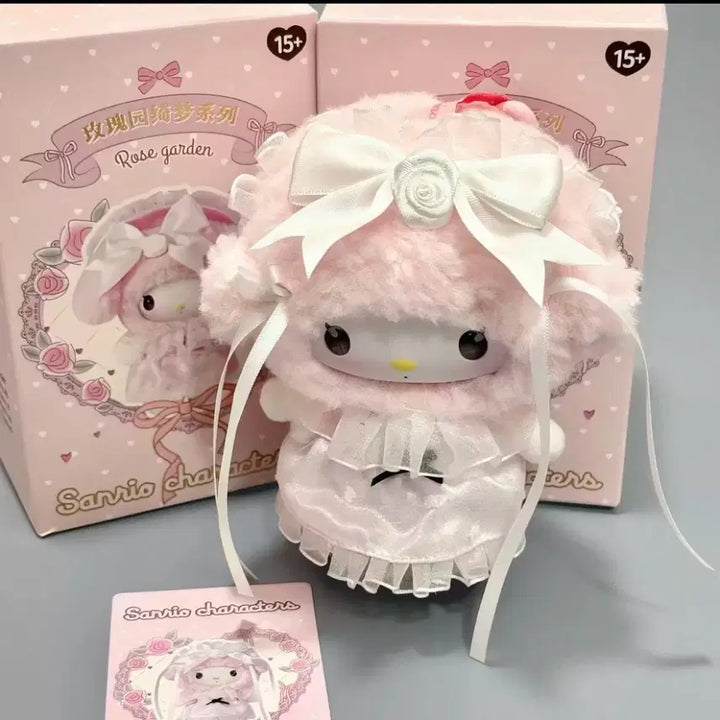 [BUNJANG] Sanrio My Sweet Piano Rose Garden Plush Dolls (Set of 2) - New / 산리오 마이스위트피아노 로즈 가든 인형 2개 새상품