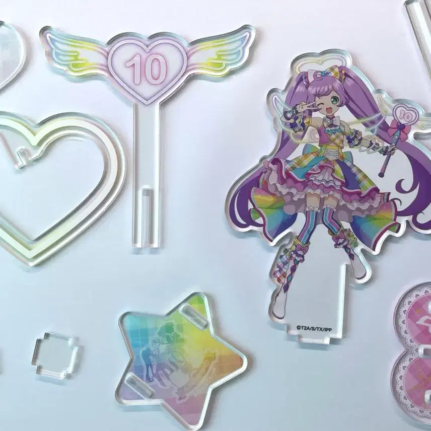 [BUNJANG] Pripara 10th Anniversary Maru Kuji Manaka Lala Acrylic Stand / 프리파라 10주년 기념 마루 쿠지 마나카 라라 아크릴 스탠드
