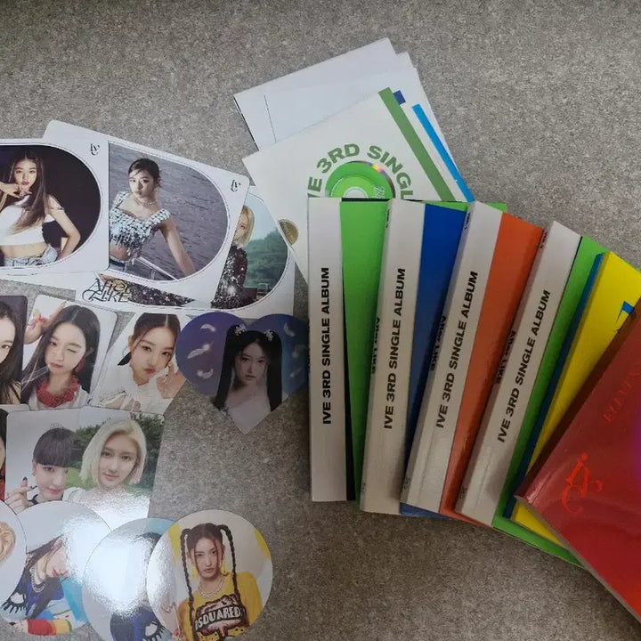 [BUNJANG] IVE Album Goods Bundle Set / (풀구성)아이브 앨범 굿즈 일괄 (6개)