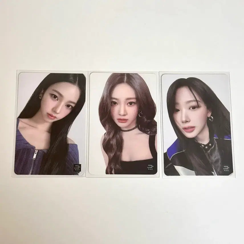 [BUNJANG] aespa Karina Ningning Giselle Mise-en-scène Photocard Bundle Set / 에스파 카리나 닝닝 지젤 미쟝센 포카 일괄