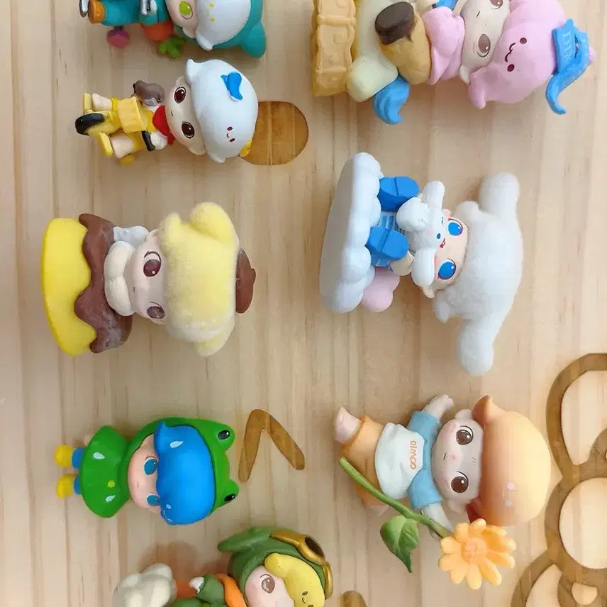 [BUNJANG] Dimoo Style Figures Bundle Set / 디무 스타일피규어 8개세트 일괄