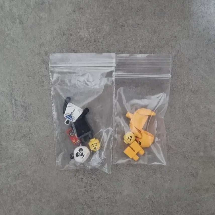 [BUNJANG] LEGO Bam Minifigure Panda &amp; Chick (New) / (새제품) 레고 bam 미니피규어