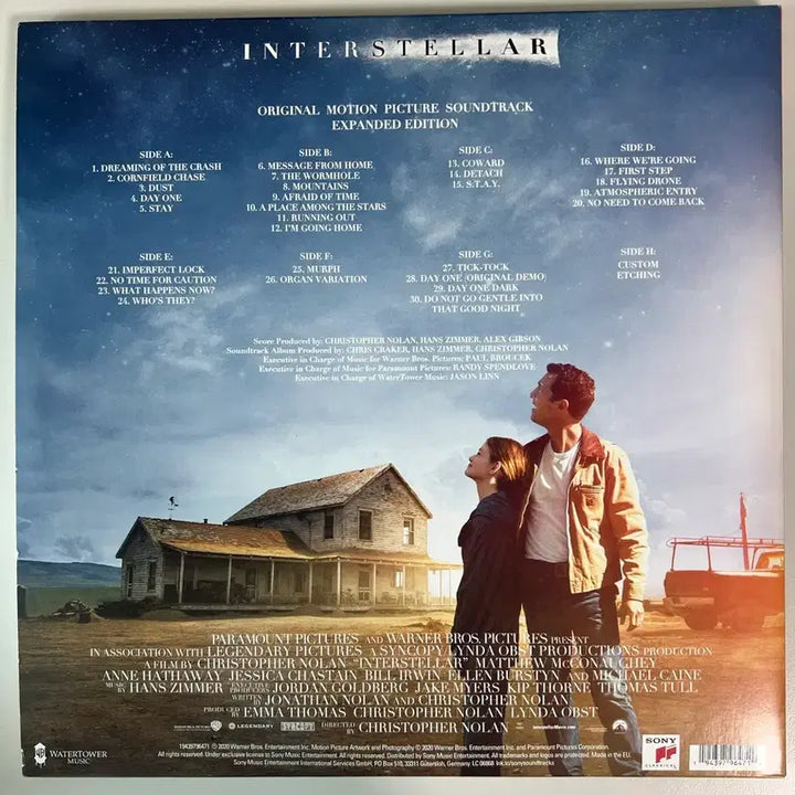 [BUNJANG] Interstellar OST 4LP Hans Zimmer Vinyl / 인터스텔라 OST 4LP Hans Zimmer Vinyl