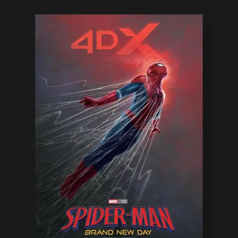 [BUNJANG] Spider-Man: Brand New Day 4DX Poster / [스파이더맨 : 브랜드 뉴 데이] 4DX 포스터