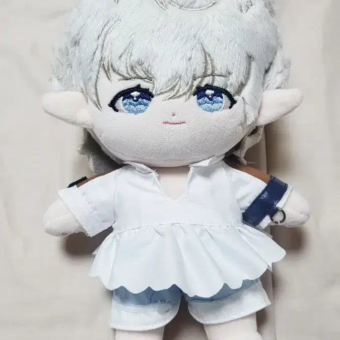 [BUNJANG] 20cm Cotton Doll Clothes Set - Sailor Shirt Outfit / [20cm 솜인형옷] 파판14 선원의셔츠 세트