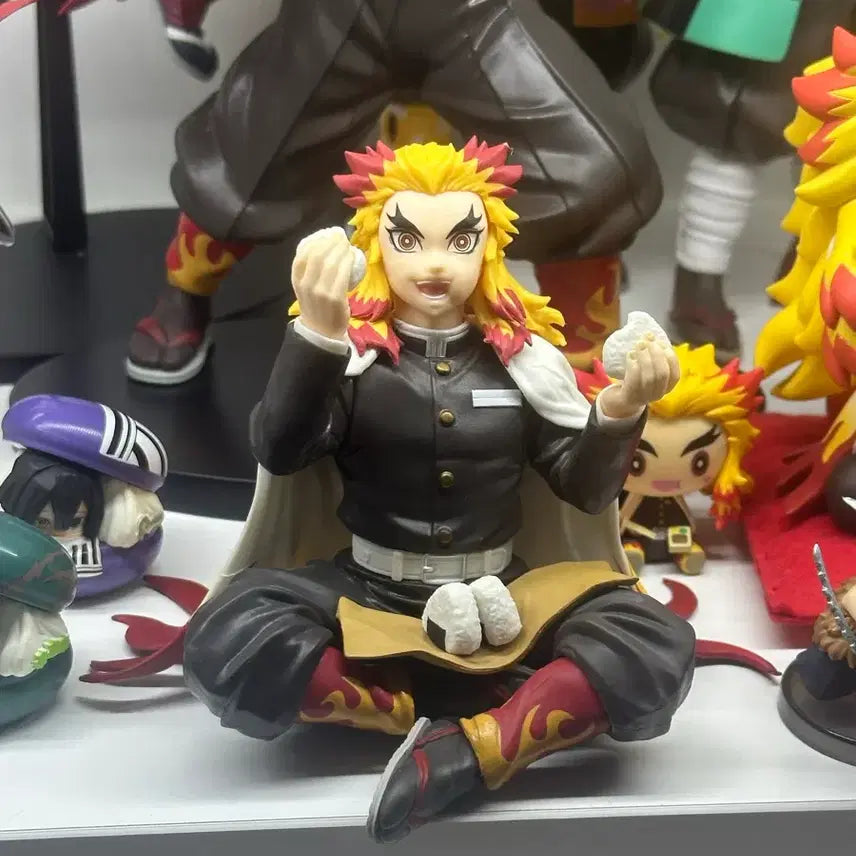 [BUNJANG] Demon Slayer Kyojuro Rengoku Chokonose Figure / 귀멸의 칼날 렌고쿠 쵸코노세 피규어