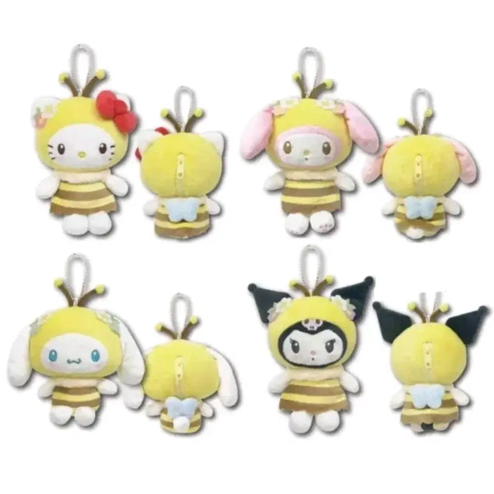 [BUNJANG] Sanrio Honey Bee Kitty Mascot Keychain / 산리오 꿀벌 키티 마스코트