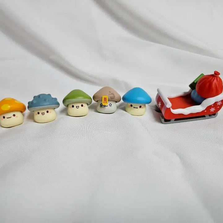 [BUNJANG] MapleStory GS25 Mushroom Figure Set / 메이플스토리 GS25 버섯 피규어 세트