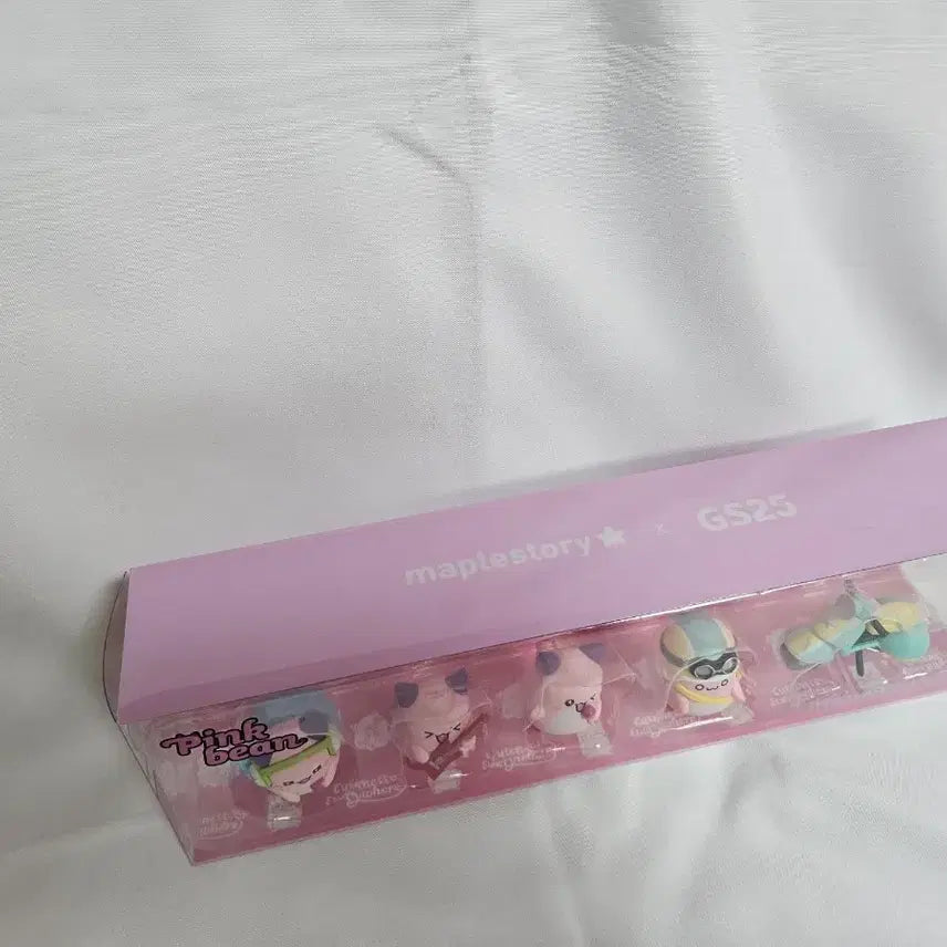 [BUNJANG] MapleStory Pink Bean Figure Set / 메이플스토리 GS25 핑크빈 피규어 세트