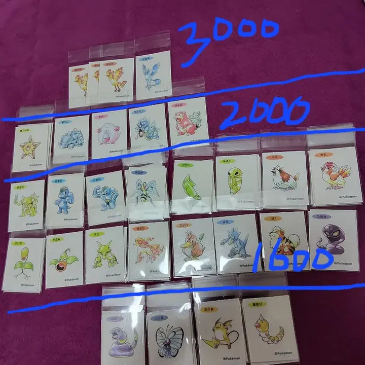 [BUNJANG] Pokemon 30th Anniversary Tteubusal Sticker / 포켓몬 띠부씰 신상 30주년 판매