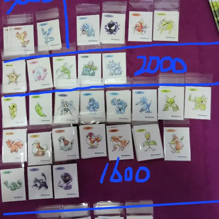 [BUNJANG] Pokemon 30th Anniversary Tteubusal Sticker / 포켓몬 띠부씰 신상 30주년 판매