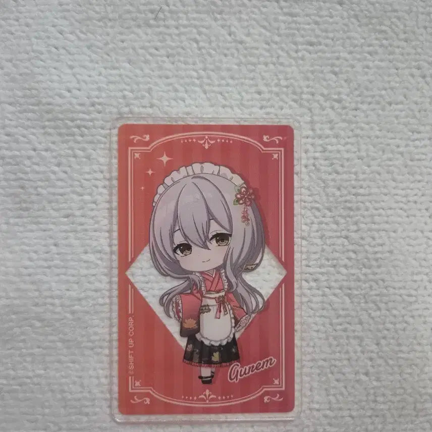 [BUNJANG] Niche and Gallery Hongryeon Acrylic Card / 니케 and gallery 홍련 아크릴카드