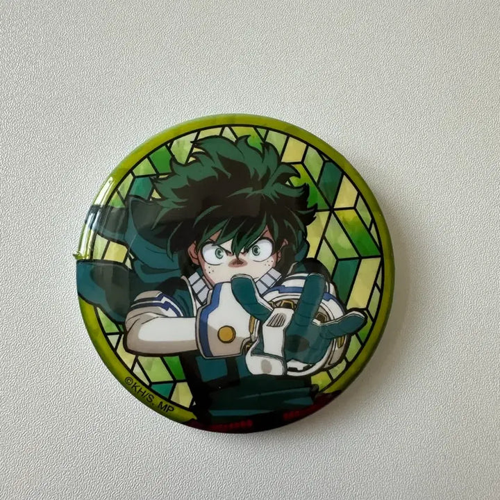[BUNJANG] My Hero Academia Izuku Midoriya Can Badge / 히로아카 나히아 미도리야 캔뱃지