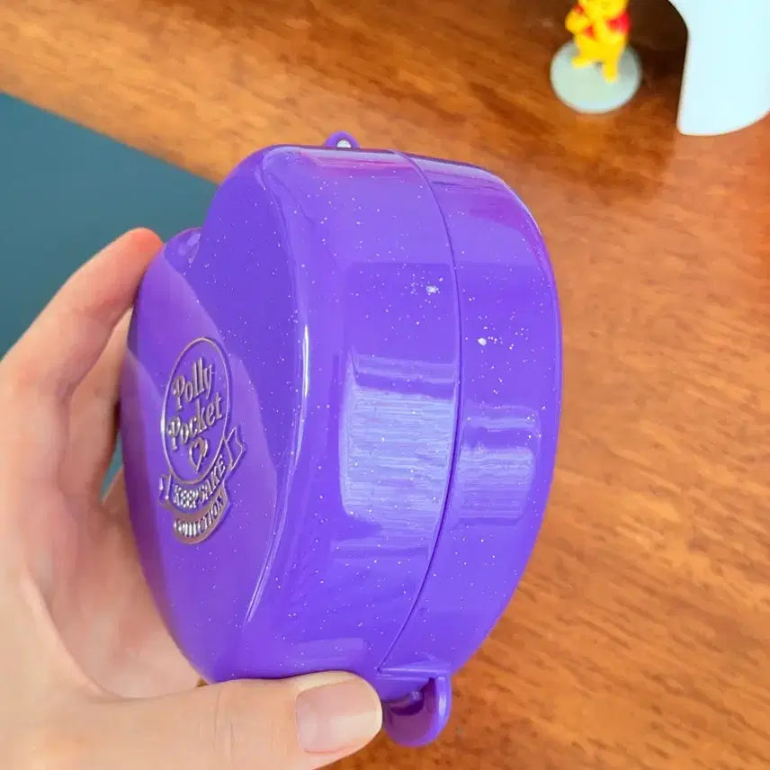 [BUNJANG] Polly Pocket Keepsake Starlight Castle - Purple Heart / 폴리포켓 복각판 킵세이크 스타라이트 캐슬