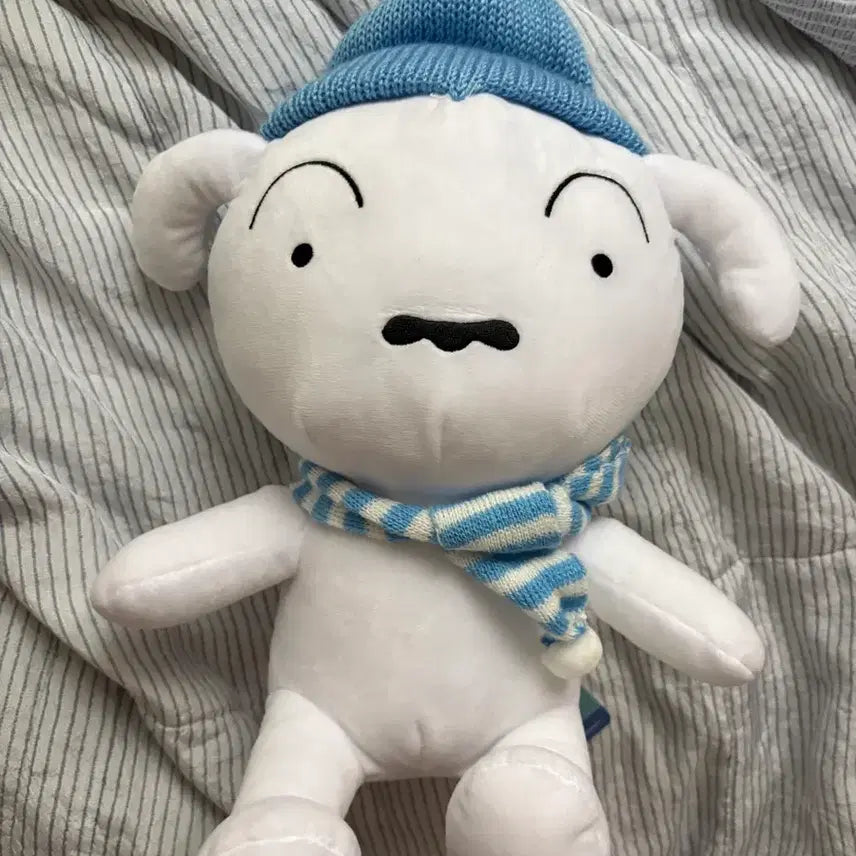 [BUNJANG] White Dog Plush Toy / 흰둥이 인형