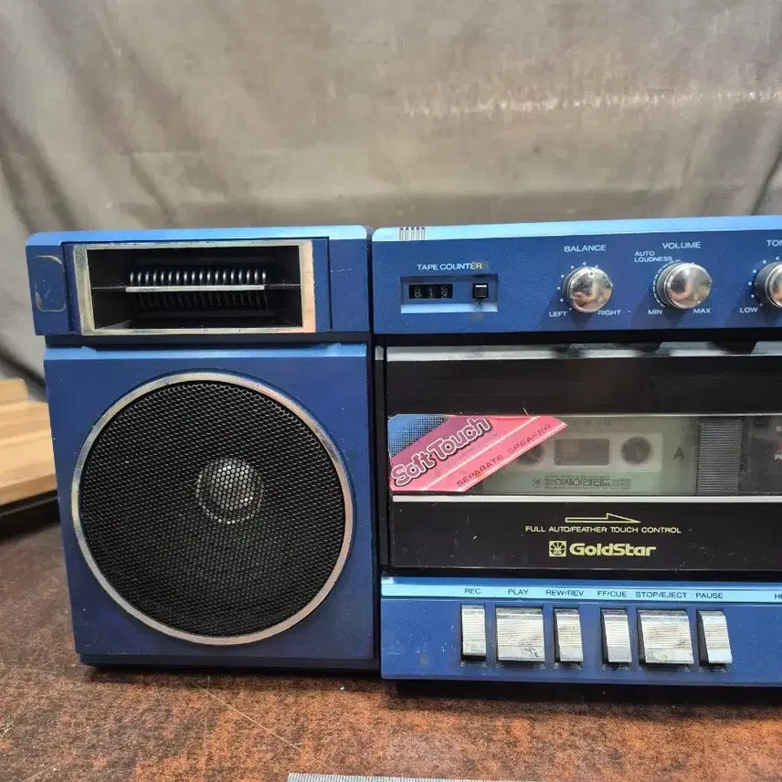 [BUNJANG] Goldstar MAX-2 Stereo Speaker Radio Cassette Player / 금성 MAX-2 스테레오 스피커 라디오 카세트 플레이어