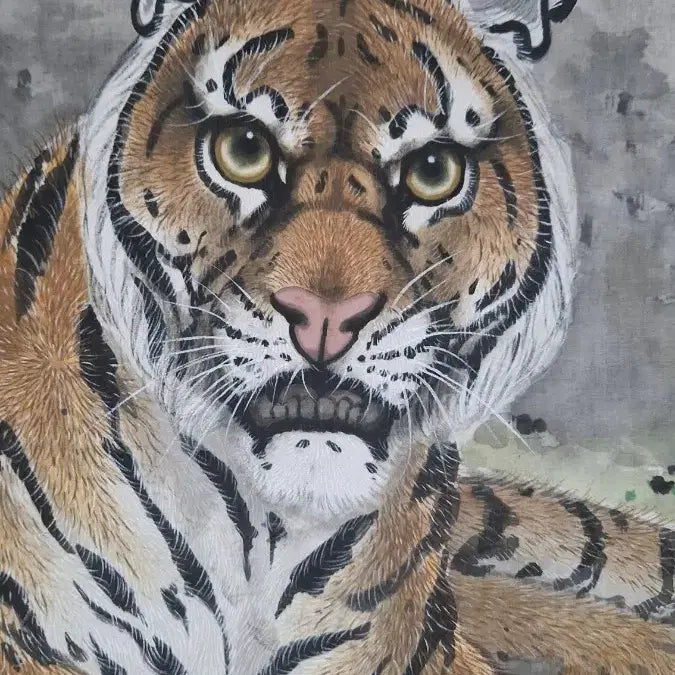 [BUNJANG] Suh Jung-mook "Tiger Master" Landscape Painting / 호랑이그림의 대가 노당서정묵 작품